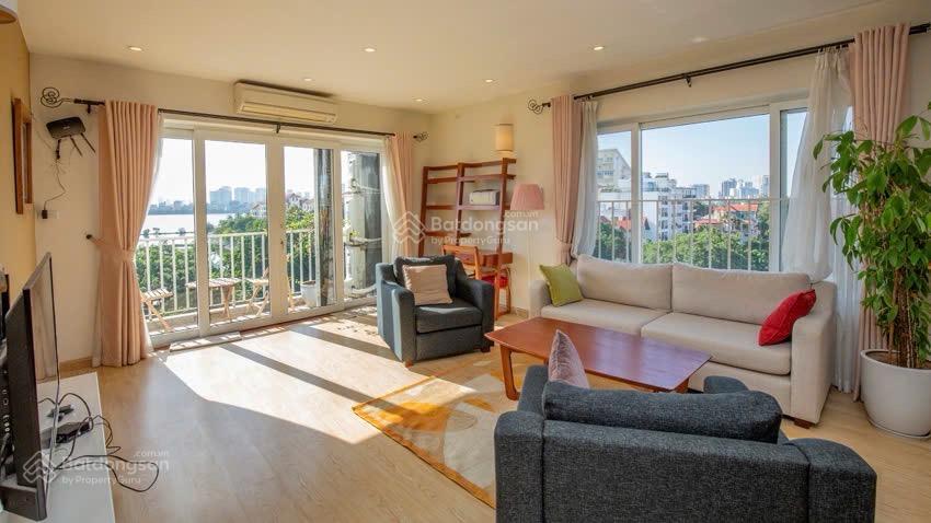 Tòa nhà đẳng cấp 125m2 mặt Hồ Tây - công viên - dòng tiền khủng