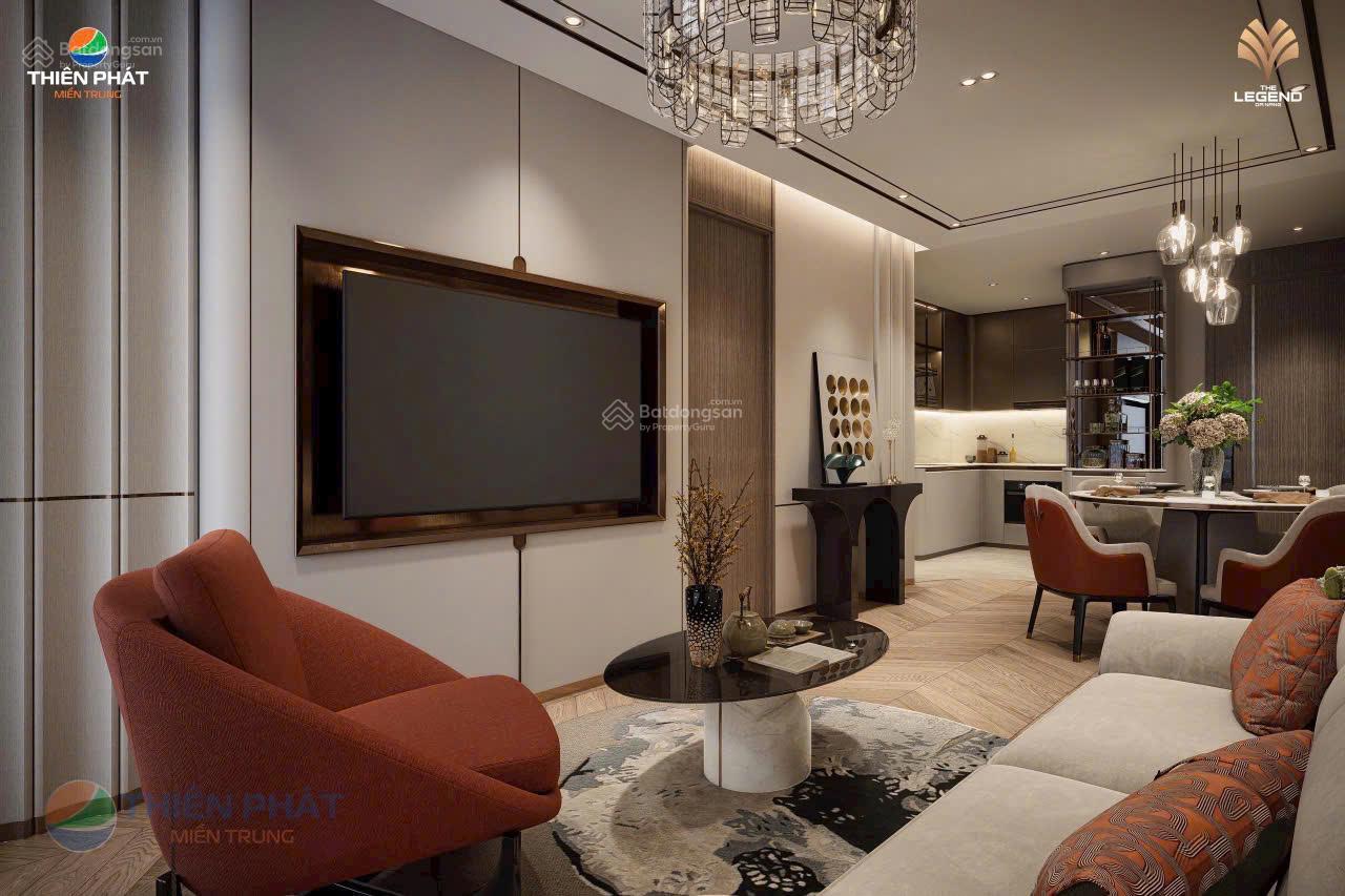 Căn hộ hạng sang trung tâm Cầu Rồng - The Legend Đà Nẵng - View sông Hàn, pháo hoa & biển Mỹ Khê