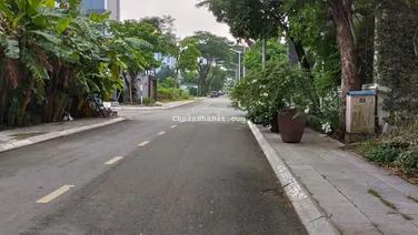 Bán đất khu Villa Thủ Thiêm góc 2 mặt tiền đường Vũ Phương Đề 305m2, giá 210tr/m2