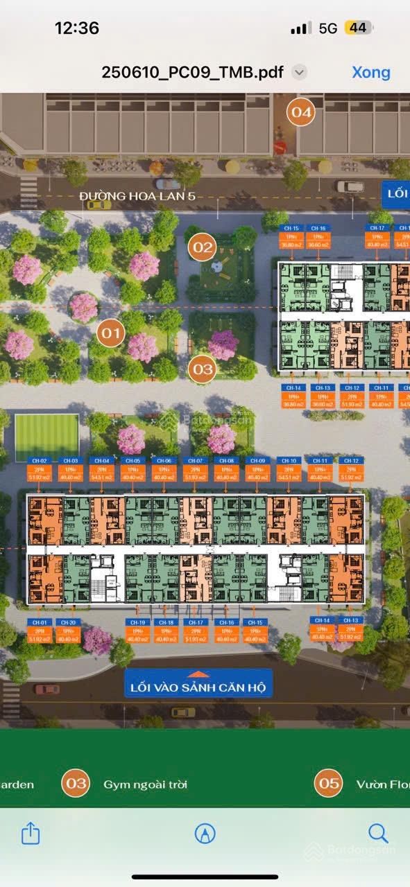 Bán CC 1PN giá 800 triệu, 40m2 tại Him Lam Central Park, Hồng Bàng, Hải Phòng Bán CC 1PN giá 800 triệu, 40m2 tại Him Lam Central Park, Hồng Bàng, Hải Phòng