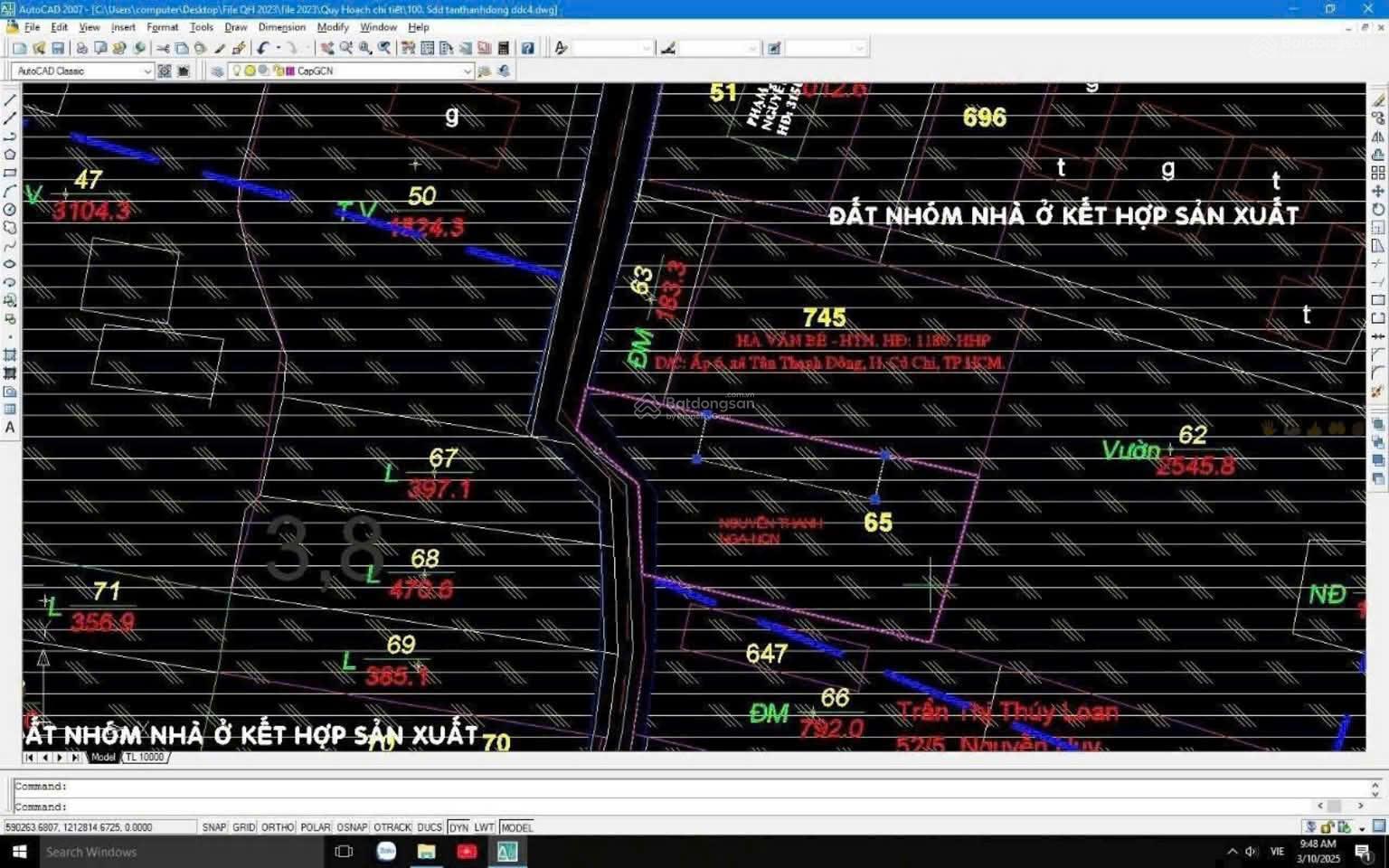 Bán gấp lô đất vườn 707m2 (100m2 thổ) giá 1 tỷ 050 rẽ vào Nguyễn Kim Cương, Tân Thạnh Đông