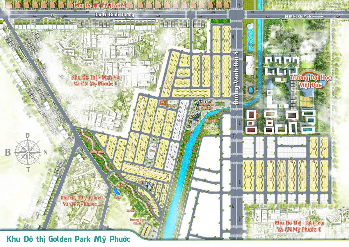 Chỉ từ 15 triệu/m đất nền sổ đỏ riêng tại Golden Park TP Hồ Chí Minh