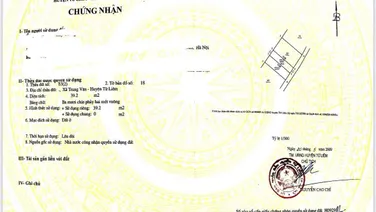 Chính chủ gửi bán nhà riêng tại Đại Linh 40m2 x 4 tầng. Gần Lê Quang Đạo, Cương Kiên, Mễ Trì