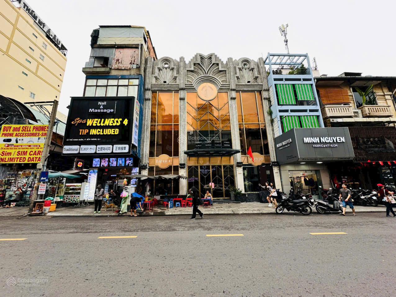 Cho thuê nhà mặt tiền ngay cửa Bắc chợ Bến Thành