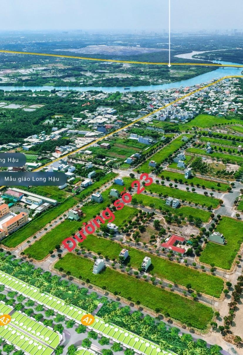 Bán Đất Nền Dự Án Saigon Village, 2,35 tỷ, 80m2, tại Đường Số 23, Long Hậu, Cần Giuộc