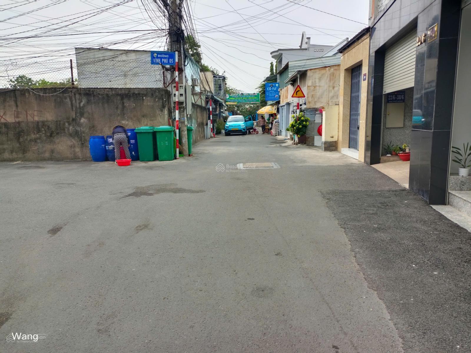 bán miếng đất 75,7m2( 5x15 ) ngay bệnh viện quốc tế Hạnh Phúc, khu dân cư kín dân 2 tỷ 640 triệu