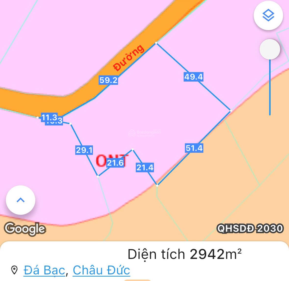 Đầu tư đất đẹp Châu Đức đừng bỏ qua lô này: 2.942m2 phủ hồng phân được 12 lô đã có bản vẽ