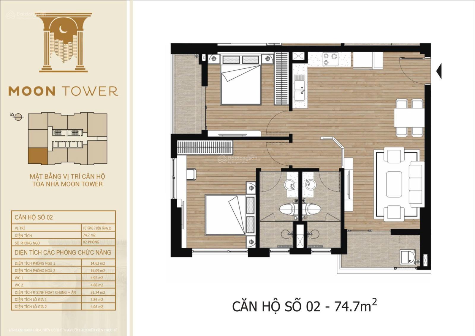 HDi Tây Hồ bán căn GÓC 2PN - 70m2 view KĐT Starlake/ Pháp lý rõ ràng/ Giá: 7.5 tỷ/ LH: 0986 558 ***