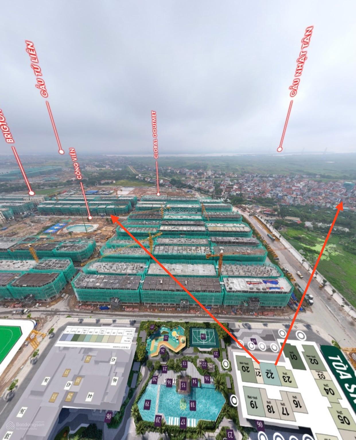 Duy nhất 2N + tầng cao dành cho khách hàng không mua được căn đẹp. Giá thanh toán sớm 7 tỷ