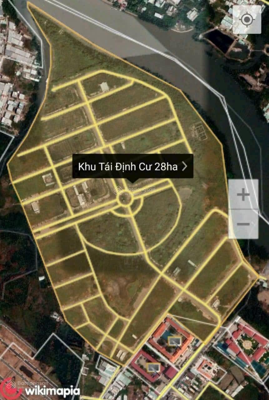 Bán đất thổ cư đã có sổ KDC 28ha Nhơn Đức, Nhà Bè, 5x24, trục đường chính rộng 24m, giá chỉ 40tr/m