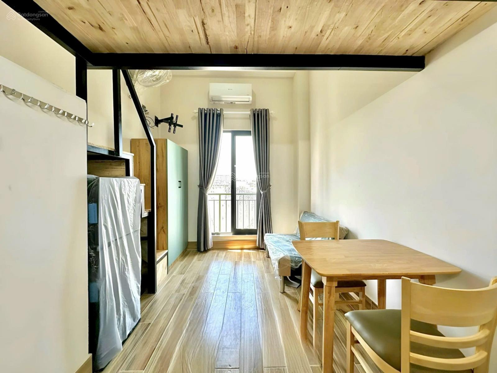 Căn duplex (gác), Bùi Hữu Nghĩa, Bình Thạnh, sau UEF, Hồng Bàng, Hutech, full nội thất, sát Q1 Q3