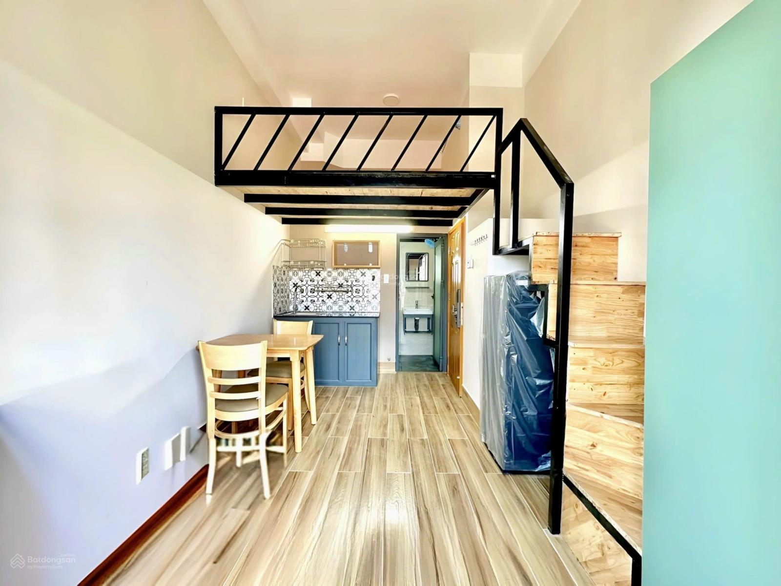 Căn duplex (gác), Bùi Hữu Nghĩa, Bình Thạnh, sau UEF, Hồng Bàng, Hutech, full nội thất, sát Q1 Q3