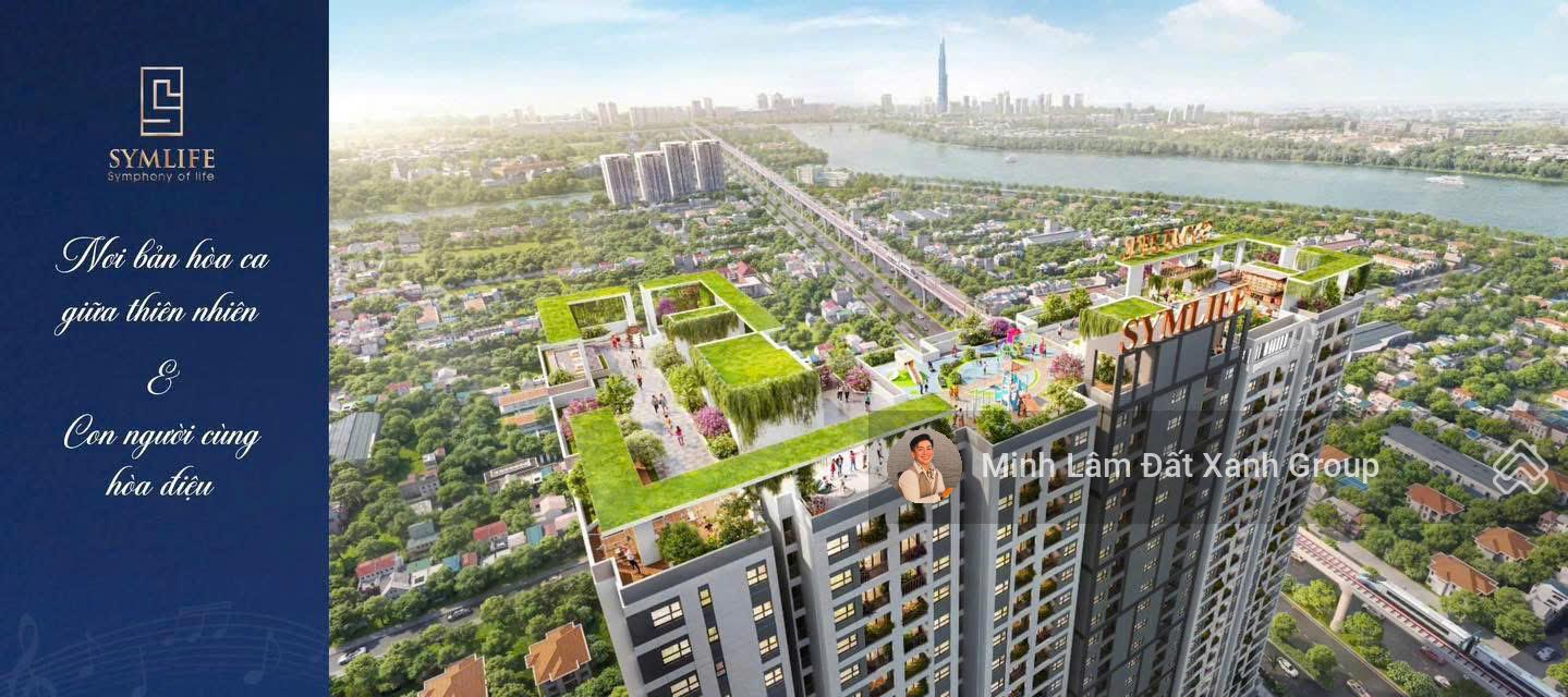 Mua nhà Sài Gòn giá chỉ 36,8tr/m2 Symlife 4 mặt view sông - thanh toán chỉ 10% - booking 30tr/suất