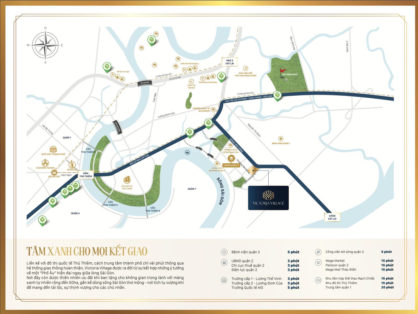 Bán căn góc Victoria Village, 3PN giá chỉ 7.2 tỷ, ngay trung tâm hành chính Q2