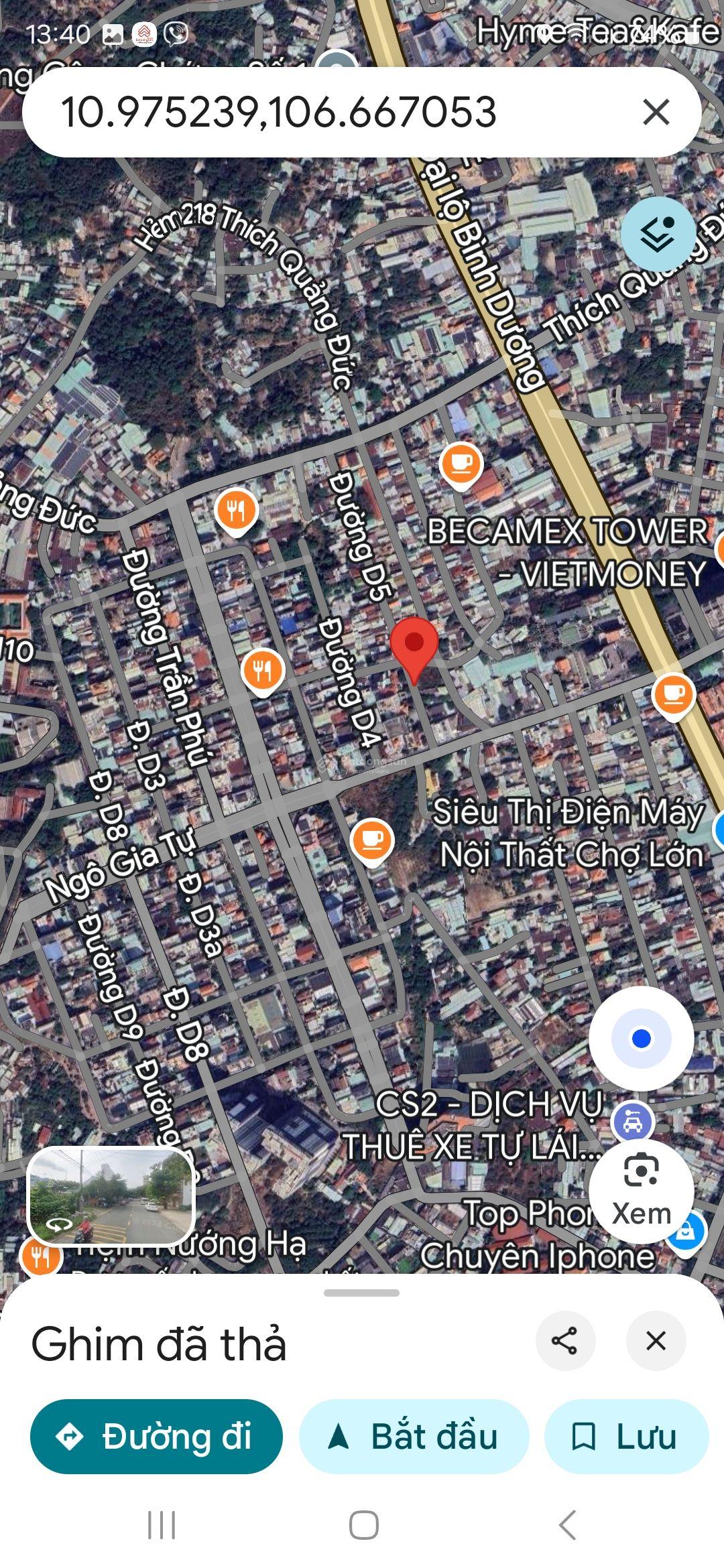 Lô góc 3 mặt tiền đường lớn KDC Chánh Nghĩa 862m2 thổ cư 683m2 vị trí cực kỳ đắc địa xây khách sạn