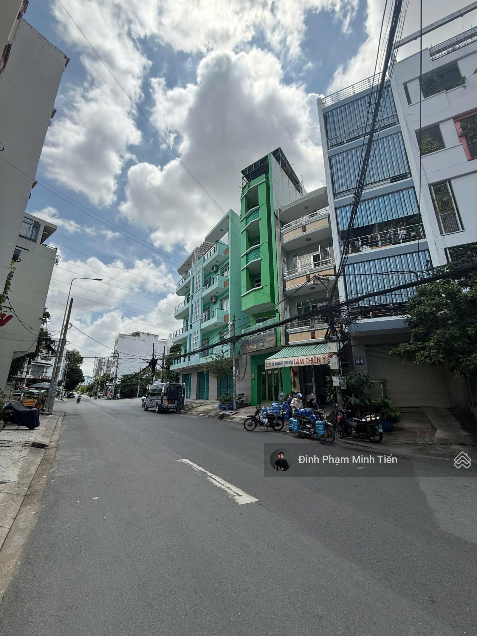 MT Trần Văn Kiểu P10 Q6 (P. Bình Phú) mới (4x21m) 84m2 6 tầng HĐT 40 triệu/th. Chỉ 13.5 tỷ TL