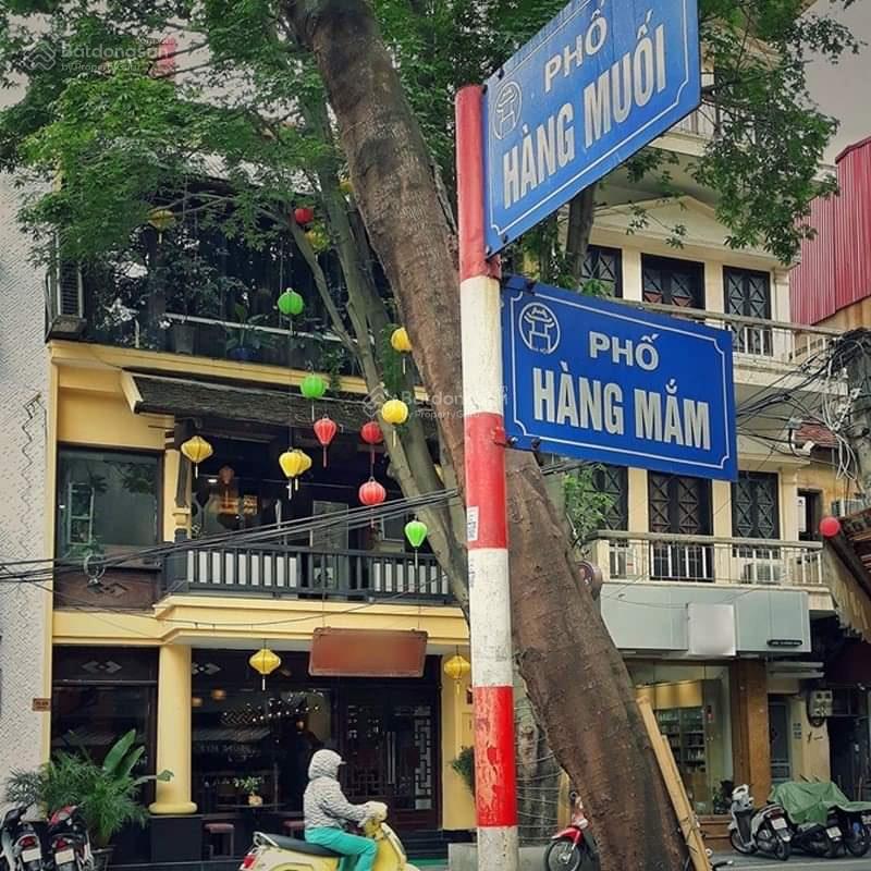 Mặt Phố Hàng Mắm, Hoàn Kiếm mặt tiền 7m vuông đẹp giá 70 tỷ siêu hiếm