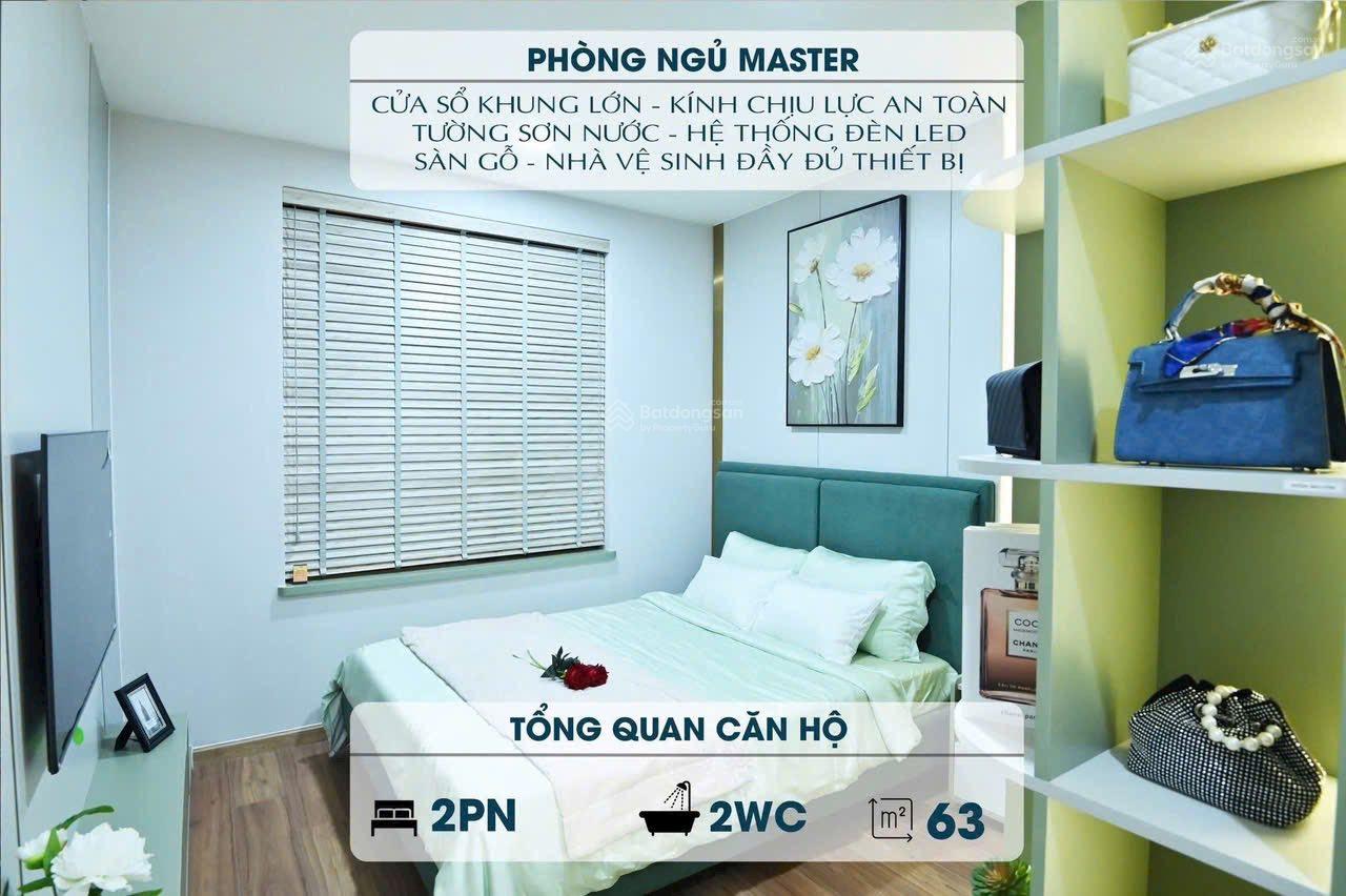 Căn hộ vừa túi tiền, giá rẻ tại TP Hồ Chí Minh giá chỉ 1,5tỷ 2PN ân hạn góc 5 năm lãi 2 năm MB Bank