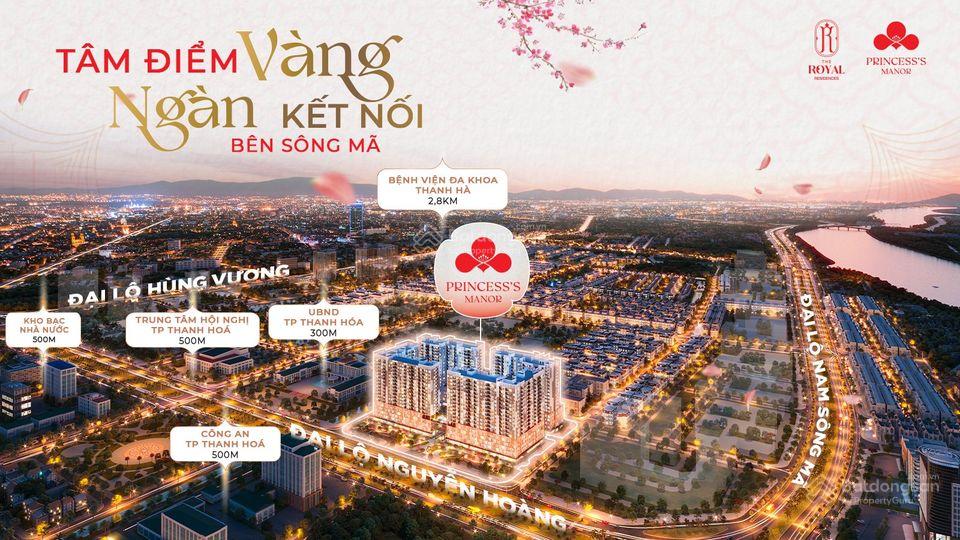 Bán căn hộ 1PN+, 1WC tại Vinhomes Star City, 2,2 tỷ, 51m2, view đẹp, mặt đại lộ 93m