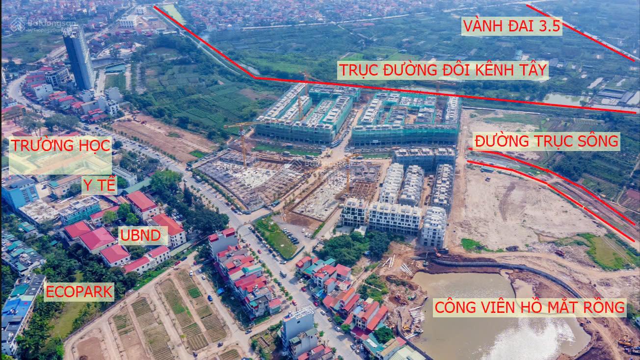 Biệt thự sân vườn 2 mặt tiền hướng Đông Nam cực hiếm tại Vaquarius Văn Giang - Nhanh tay đừng bỏ lỡ