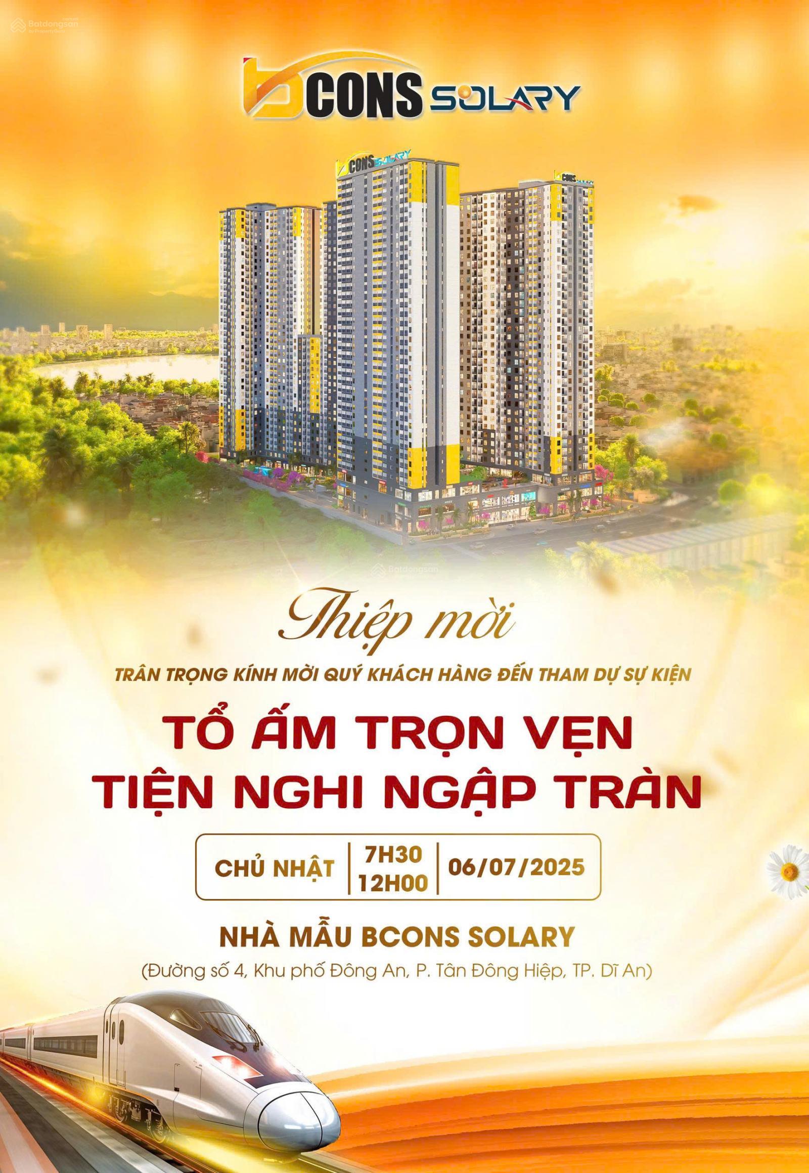 Bán căn hộ 2PN tại Bcons Solary, 1,7 tỷ, 47m2, Dĩ An, Bình Dương, đẹp, nhiều tiện ích Bán căn hộ 2PN tại Bcons Solary, 1,7 tỷ, 47m2, Dĩ An, Bình Dương, đẹp, nhiều tiện ích