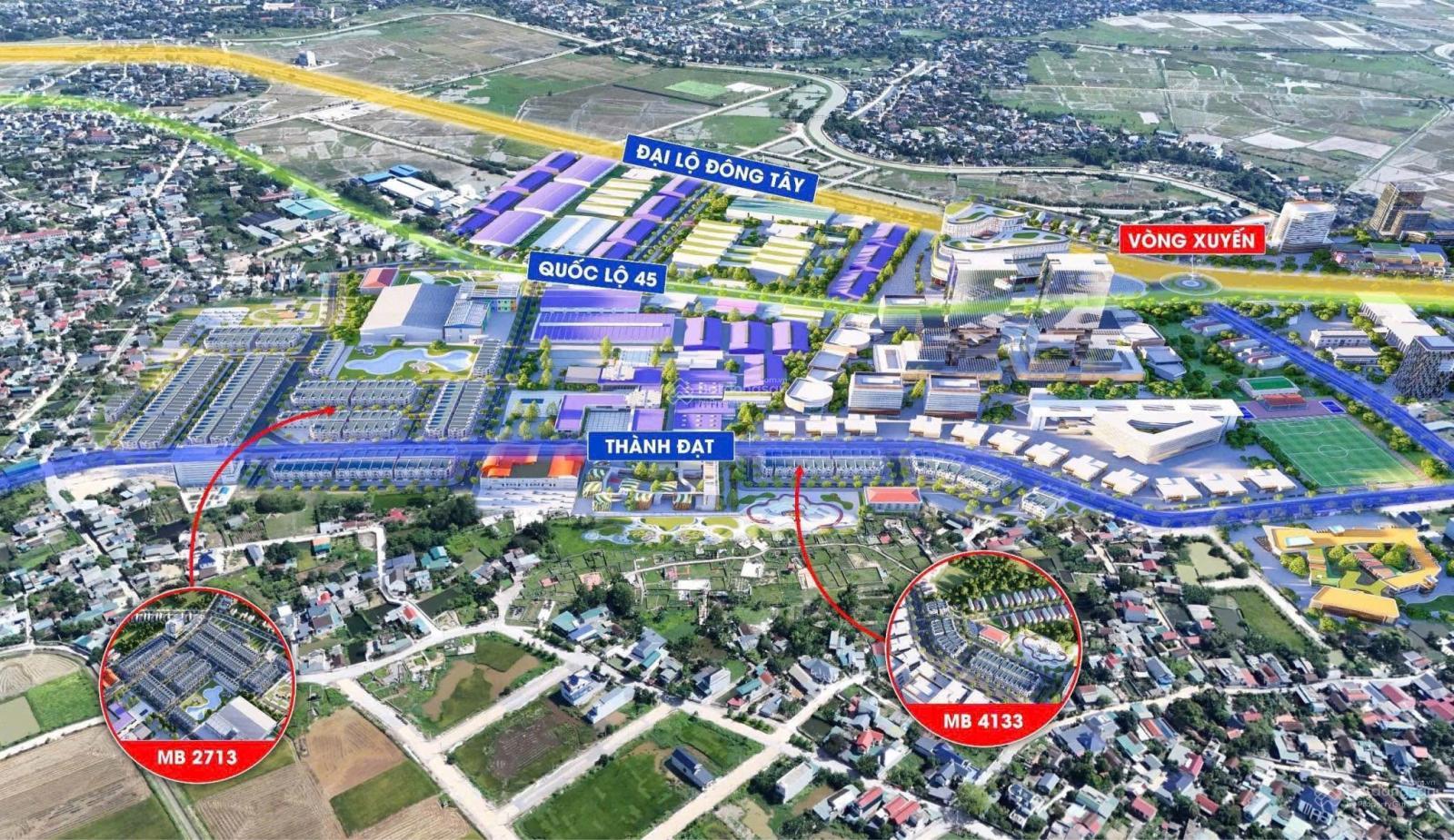 Chính chủ cần bán lô đất view công viên MB4133 đại đô thị Đông Tiến, Đông Sơn, Thanh Hoá. 9xx tr