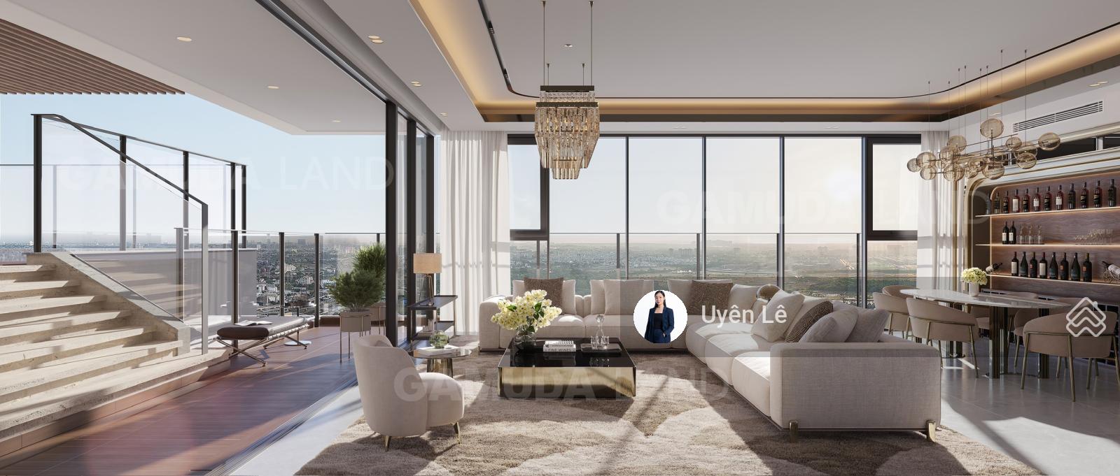 Penthouse Eaton Park. Giá cực tốt. Thanh toán đến 2027. Diện tích đến 382m2. View thành phố cực đẹp
