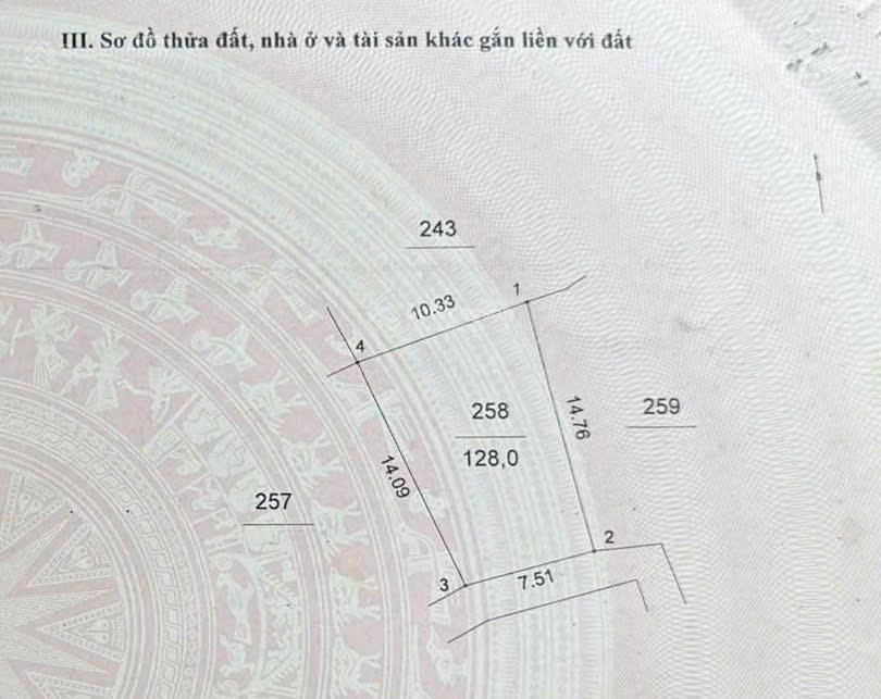 Bán thửa đất 50m2, rẻ nhất p.Phú Lương, 4,25 tỷ quyết nhanh còn kịp. LH 0888 114 ***