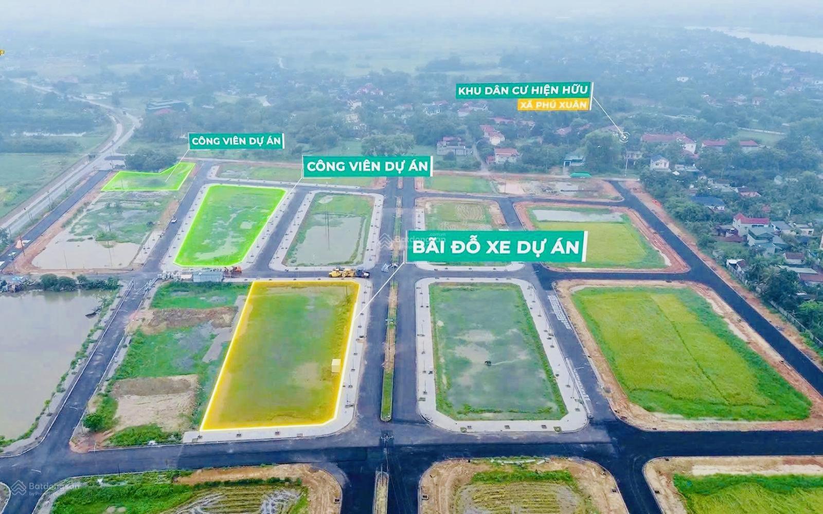 Cần bán lô đất đấu giá 150m2 Phú Xuân giá rẻ chỉ 5 - 6tr/m2. Lh zalo 0963 116 ***