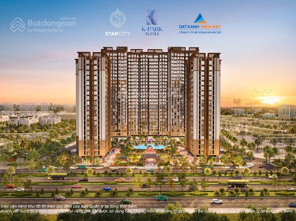 Bán căn hộ cao cấp 2PN, tầng cao, view đẹp tại phân khu K - Park Avenue, Vinhomes Starcity - CK9,5%
