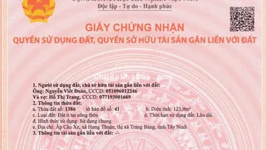 Chỉ 540tr có ngay 130m2 đất thổ cư, SHR, tại đường ĐT 787, Trảng Bàng, Tây Ninh, đường vào 8m