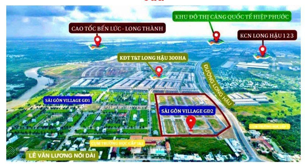 Đất nền 5x16m Sài Gòn Village, sổ hồng riêng, gấp ra hàng Đất nền 5x16m Sài Gòn Village, sổ hồng riêng, gấp ra hàng
