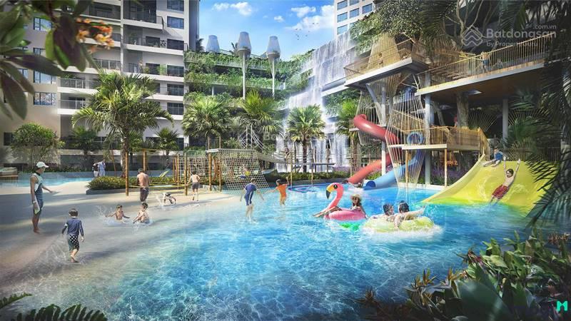 Bán căn hộ 2PN dự án The Infiniti- Riviera ponit, 116m2, 2PN, 2WC, htcb, view thác nước, giá 9.6 tỷ