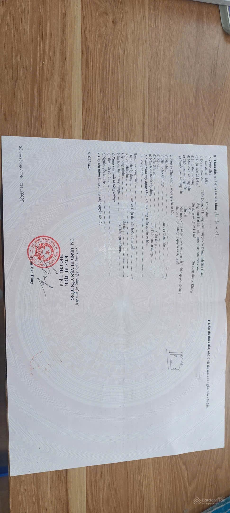 Cần bán lô góc 251 m2 gần trường chính trị, Go Bắc Giang