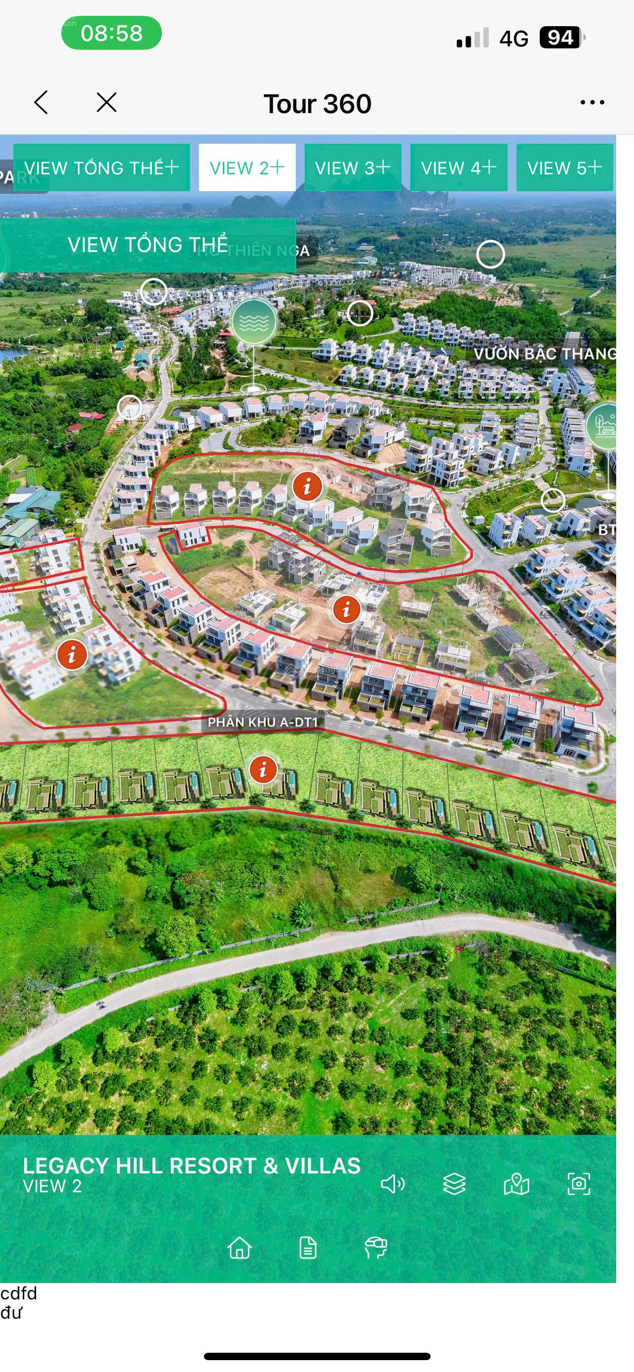 Bán biệt thự đẹp nhất khu A - Legacy Hills Lương Sơn, Hòa Bình