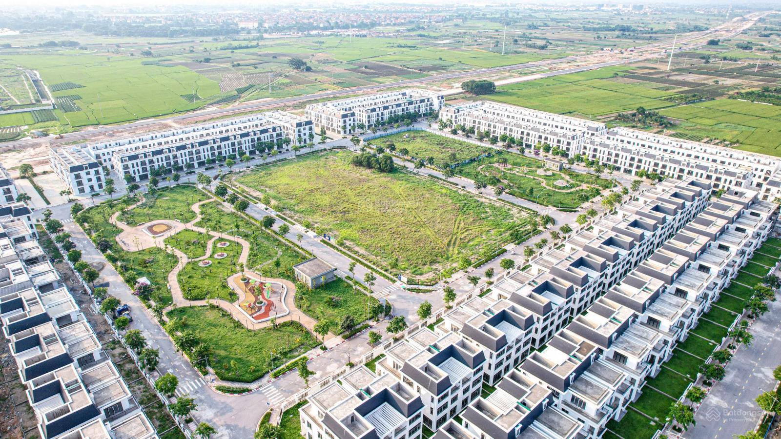 Bán nền biệt thự đơn lập lô góc 523,3m2 khu đô thị HUD Mê Linh Central 19 tỷ đóng 60% HĐMB