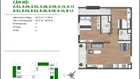 Bán CC Ben Hill, hỗ trợ LS 0% chỉ cần 400tr ký ngay HDMB, S 59,17m2, 2PN, 2WC, BC view công viên