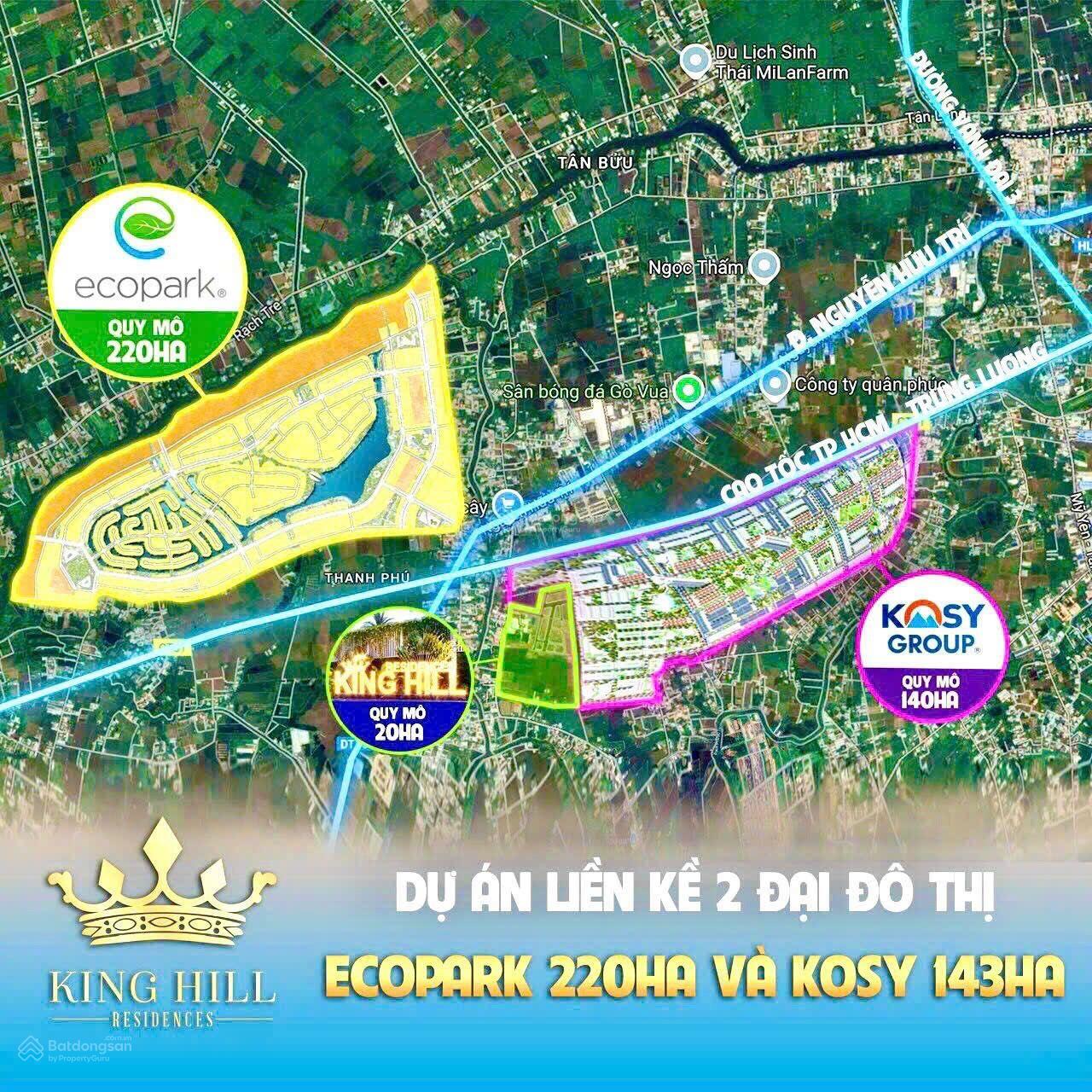 Đất nền giá rẻ đối diện Eco Retreat 22ha và liền kề Kosy 143ha