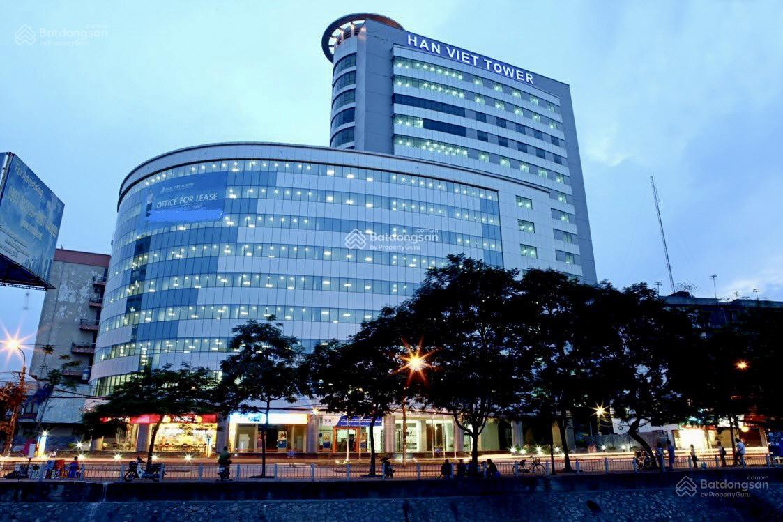 Cho thuê VP tại Hàn Việt Tower 203 Minh Khai. DT 53m²-134m²-200m²-233m²-1000m², giá từ 100k/m2/th