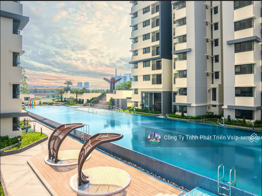 Căn hộ The Habitat Binh Duong GĐ3, 2PN VSIP1, CK 9%, TT 30% nhận nhà ở ngay, sổ hồng riêng lâu dài