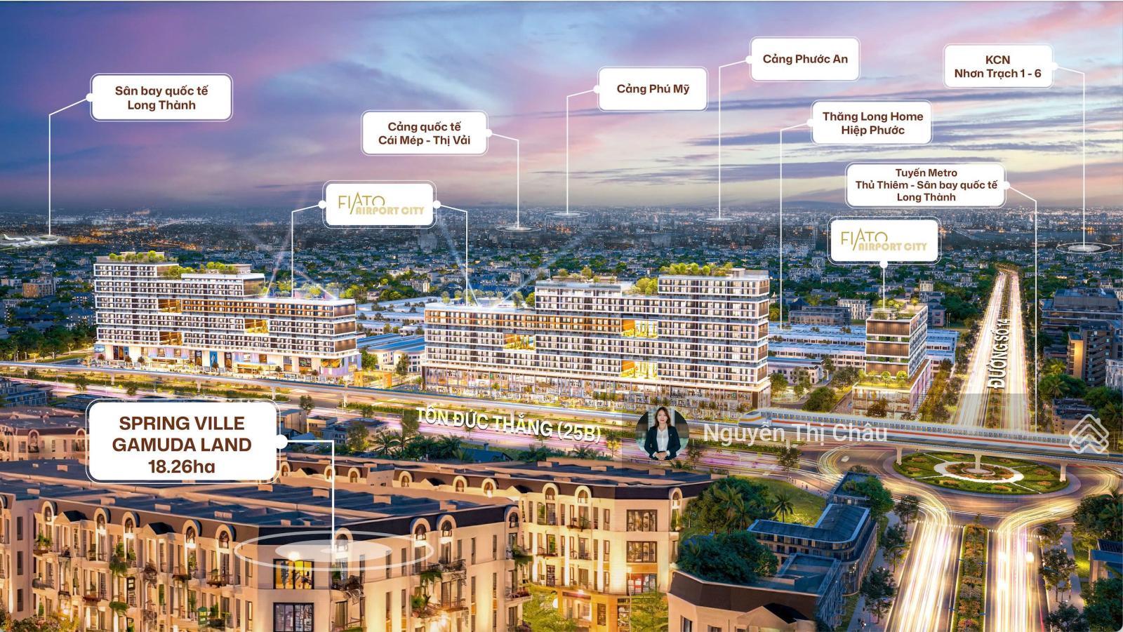 Bán căn hộ cao cấp Khu vực sân bay Fiato Airport City, 2,85 tỷ, 80m2, 2PN + 2WC, view đẹp, uy tín