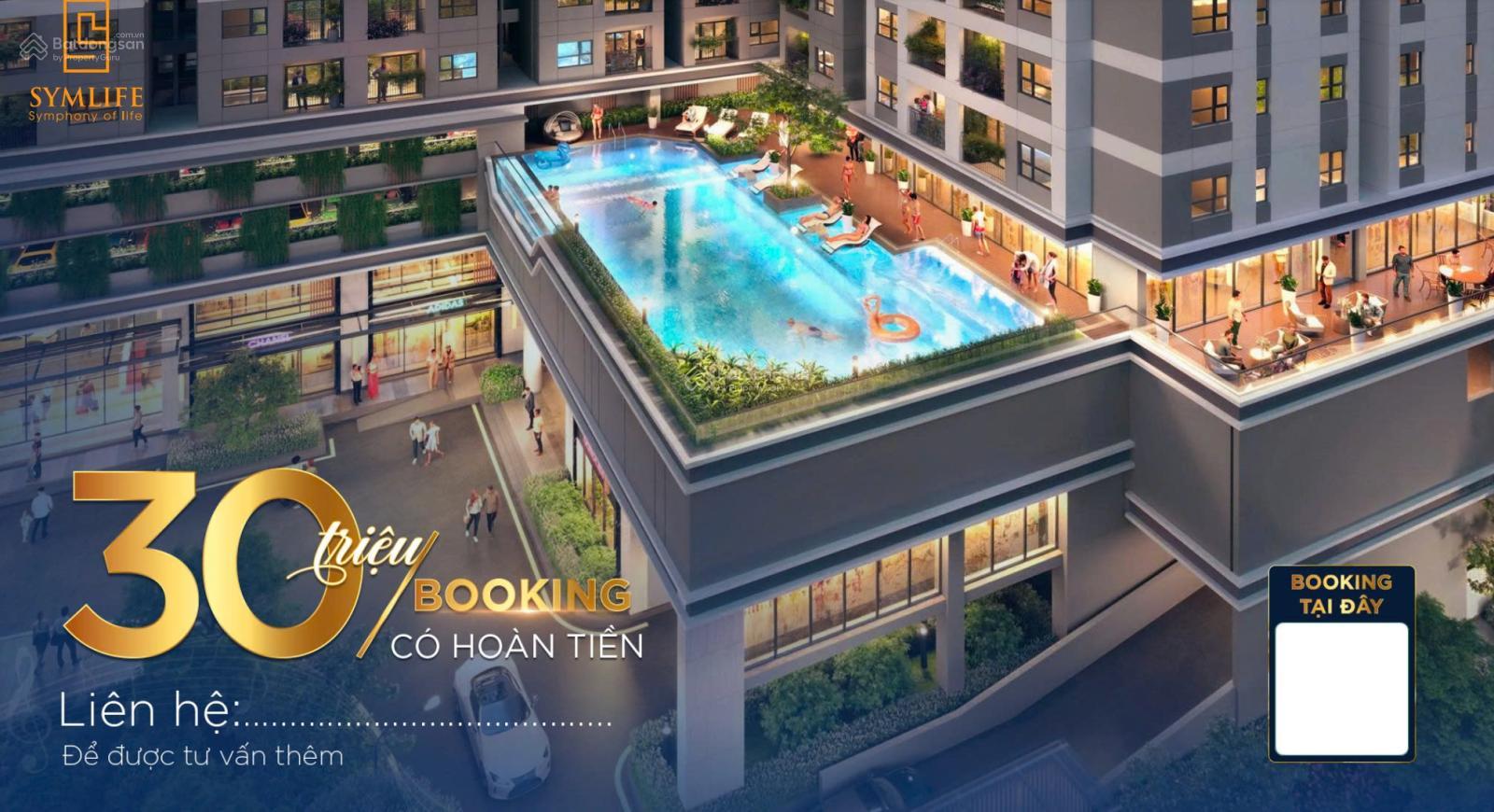 Bán gấp CH Symlife Thuận An, 2PN, 2WC, 2,53 tỷ, 70m2, liền kề BV QT Hạnh Phúc