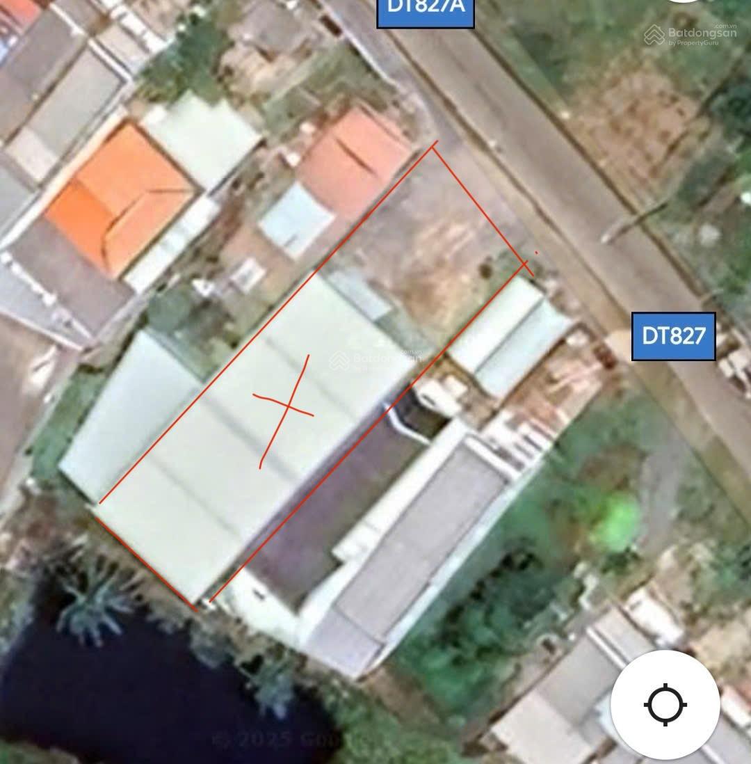 Bán kho, nhà xưởng 690m2 tại ĐT 827A, Thuận Mỹ, Châu Thành, Long An, 11 tỷ VND