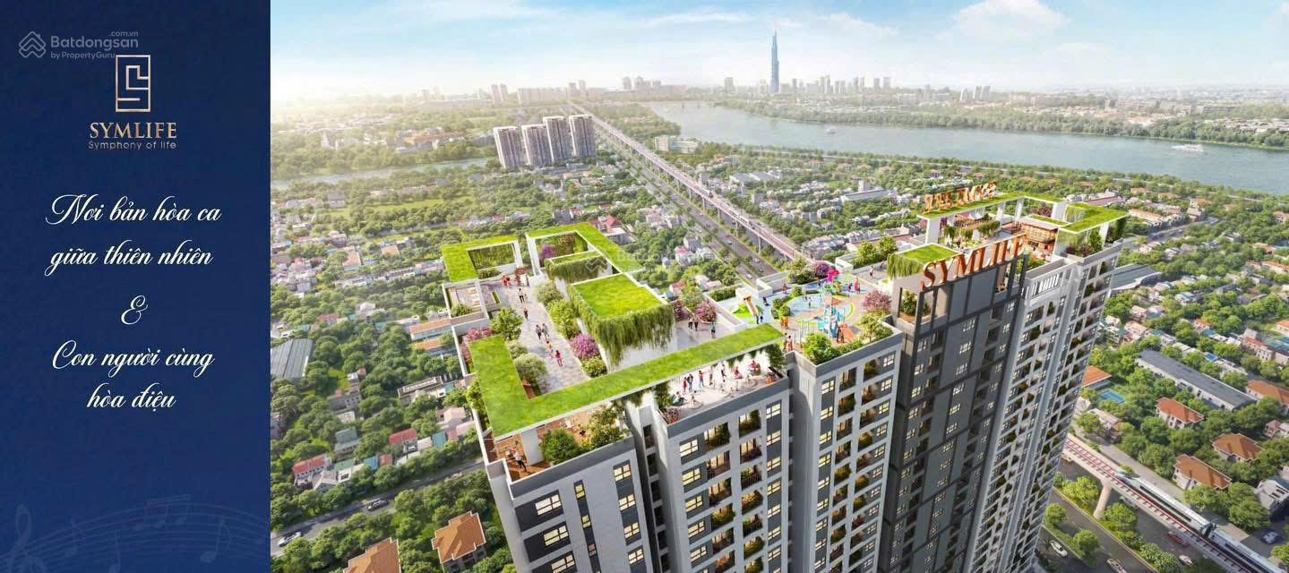 Căn hộ 4 mặt view sông Symlife Thuận An, 36,8 triệu / m2, 70 m2, 2PN + 2WC, Tại Hồ Chí Minh Căn hộ 4 mặt view sông Symlife Thuận An, 36,8 triệu / m2, 70 m2, 2PN + 2WC, Tại Hồ Chí Minh
