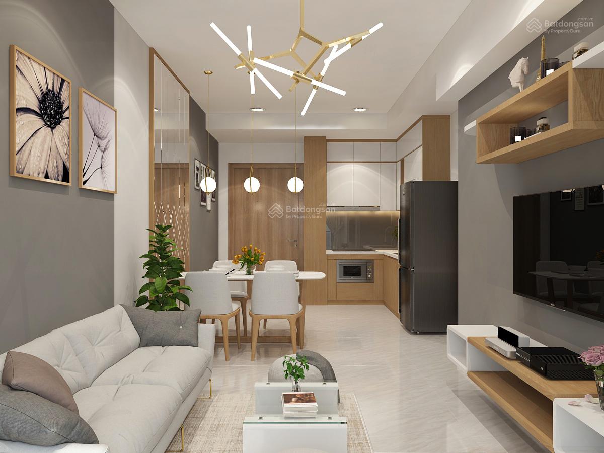 Cho thuê gấp CHCC Ngô Tất Tố, DT 80m2, 2PN 2WC, giá 15tr/th Q. Bình Thạnh