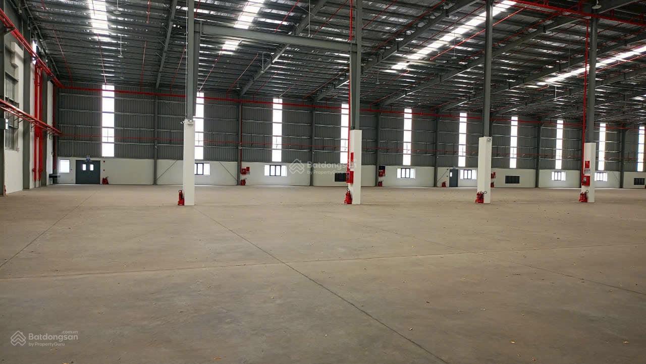 Cho thuê kho xưởng mới tại KCN Hải Sơn, Đức Hòa, Long An (Tây Ninh), KV: 15.000m2, xưởng: 12.000m2