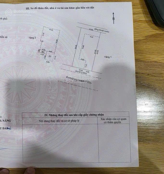 Bán biệt thự song lập Phúc Lộc Viên 288m2, quận Sơn Trà đối diện công viên