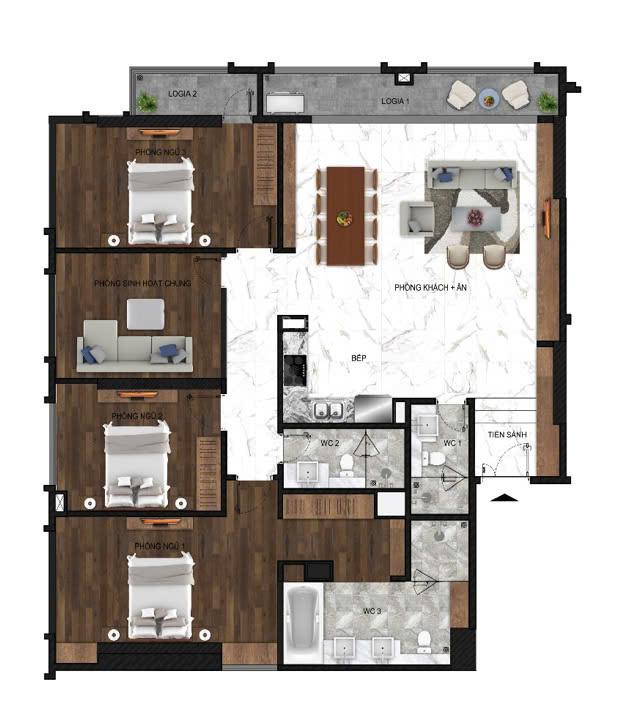 Chính chủ cần bán căn Penthouse 171m2 view trực diện sông Hồng cầu Nhật Tân giá 17tỷ, sổ đỏ lâu dài