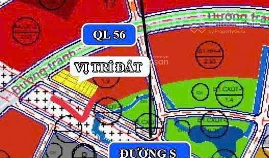 Bán gấp đất thổ cư góc đường S và QL56, Tân Hải, Phú Mỹ, Vũng Tàu chỉ hơn tỷ