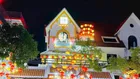 Hot! Cho thuê nhà biệt thự mặt phố Trần Thái Tông, DT 200m2x4 tầng, MT lô góc 20m, vị trí siêu đẹp